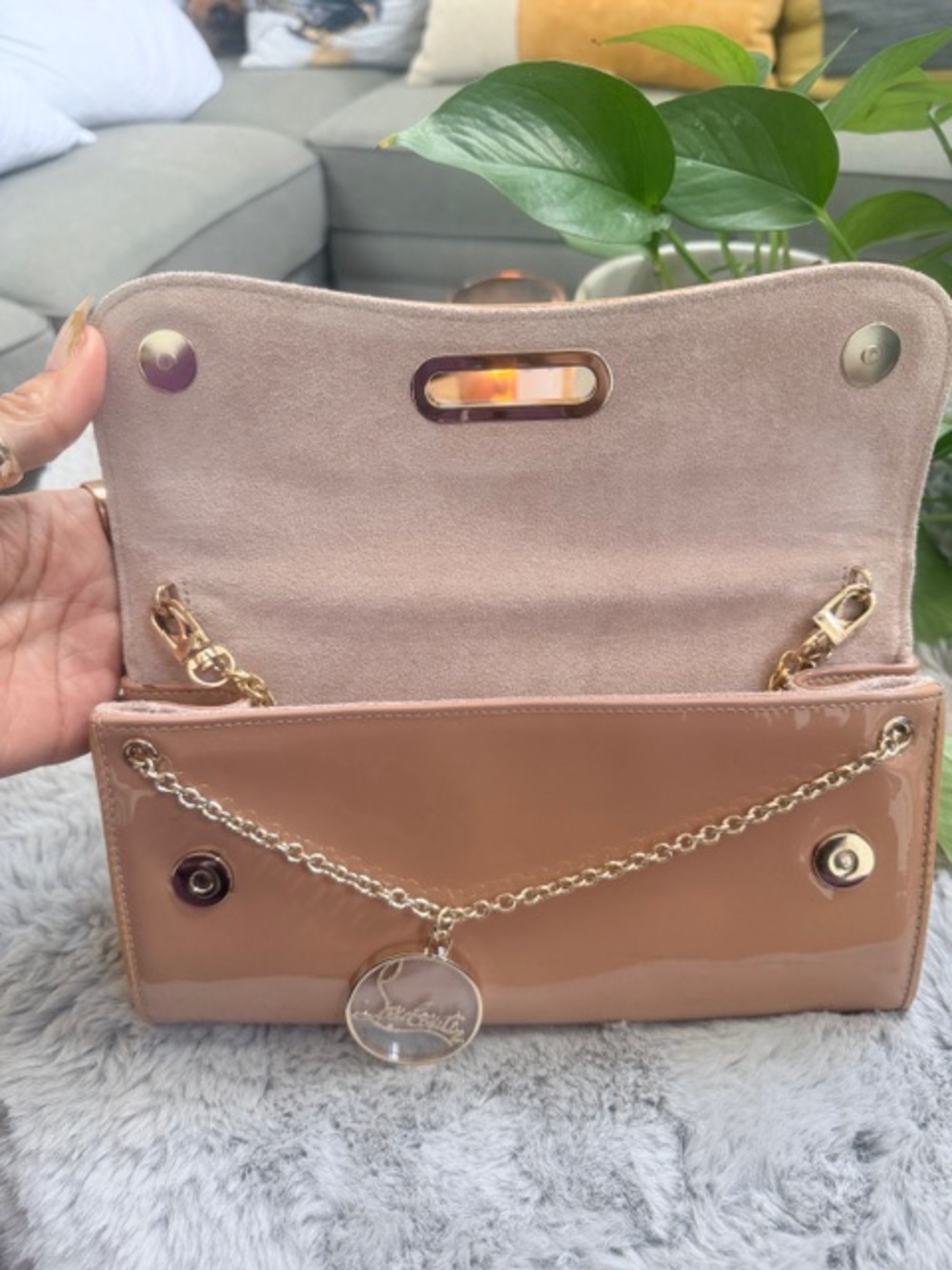 Christian Louboutin Riviera clutch - Picture 9 of 9
